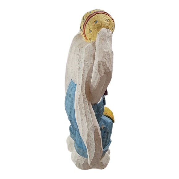 Easter Bunny Figurine with Colorful Egg - Picture 2 of 6